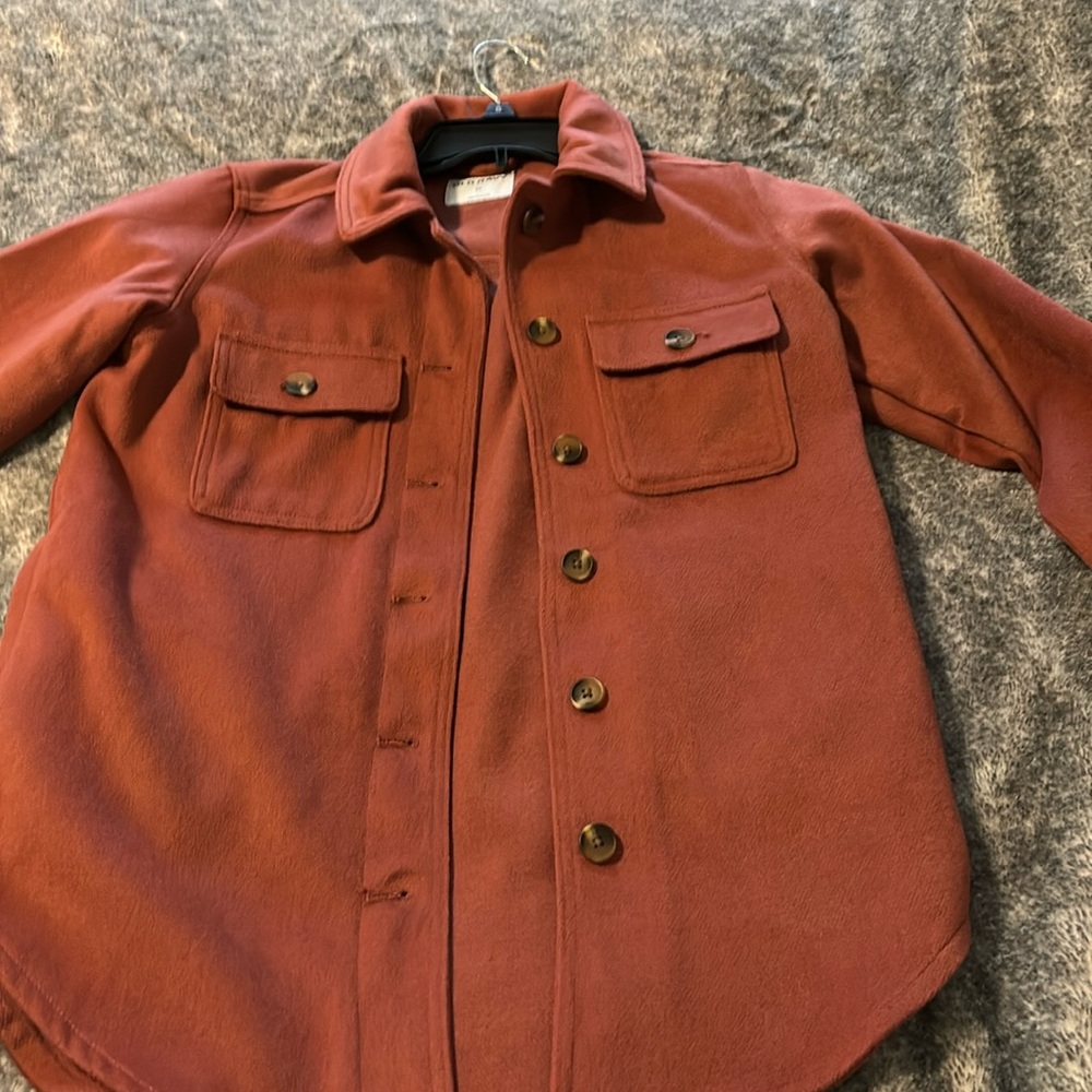 Old navy orange shacket
